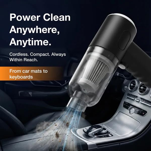 3 in 1 Mini Car Vacuum Cleaner,Rechargeable,for Car and Home