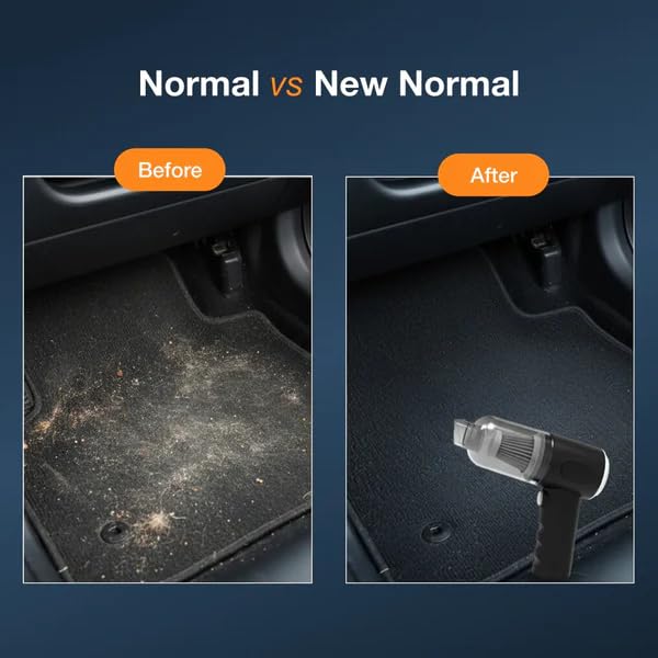 3 in 1 Mini Car Vacuum Cleaner,Rechargeable,for Car and Home